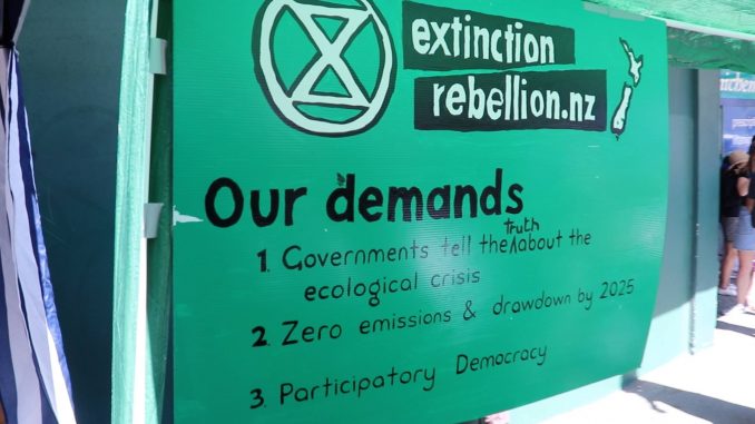 Extinction rebellion demands